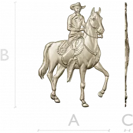 Всадник в седле