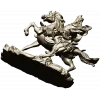 Gallant Rider - high-detail 3D STL model for CNC milling