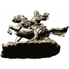 Gallant Rider - high-detail 3D STL model for CNC milling