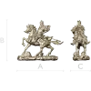 Gallant Rider - high-detail 3D STL model for CNC milling