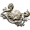 Royal Coat of Arms 3D STL model for CNC carving