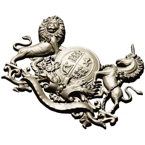 Royal Coat of Arms 3D STL model for CNC carving