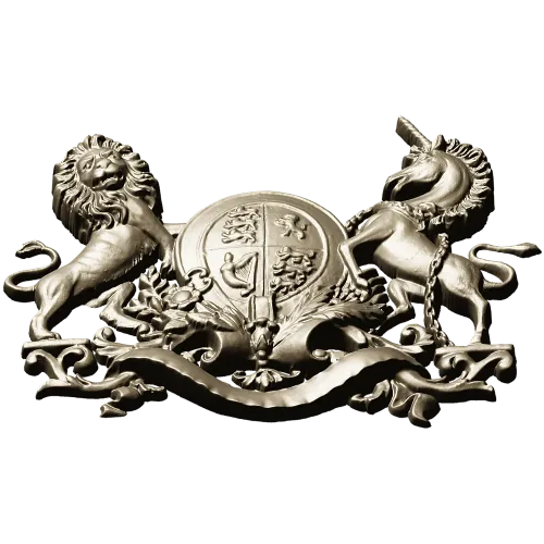 Royal Coat of Arms 3D STL model for CNC carving