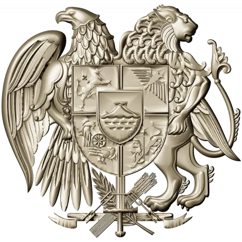 Armenian Coat of Arms STL 3D Relief for CNC