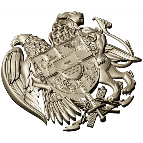 Armenian Coat of Arms STL 3D Relief for CNC