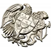 Armenian Coat of Arms STL 3D Relief for CNC