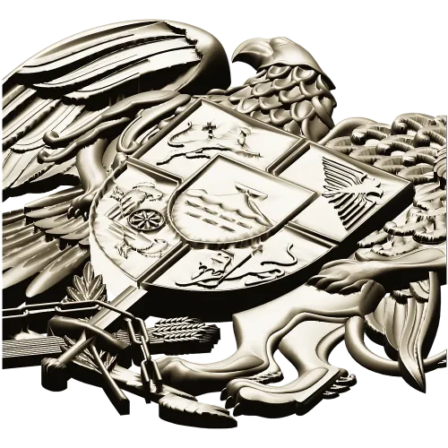 Armenian Coat of Arms STL 3D Relief for CNC