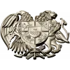 Armenian Coat of Arms STL 3D Relief for CNC