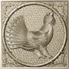 Глухарь в медальоне - STL панель для ЧПУ