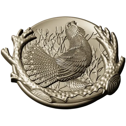 Глухаринная тарелка - 3D модель STL для ЧПУ