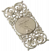 Golgotha Medallion Acanthus Panel - STL for CNC