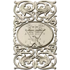 Golgotha Medallion Acanthus Panel - STL for CNC