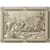 STL модель панно "Совет Мимира" - 3D модель для ЧПУ