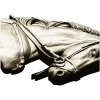 Horse head relief STL - high-detail 3D model for CNC carving