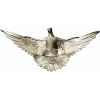 Soaring Dove Relief - 3D STL model for CNC milling