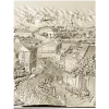 Рельефная панель "Улица старого города" - 3D модель STL для ЧПУ