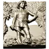 David the Victor - high relief 3D model in STL for CNC