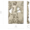 David the Victor - high relief 3D model in STL for CNC