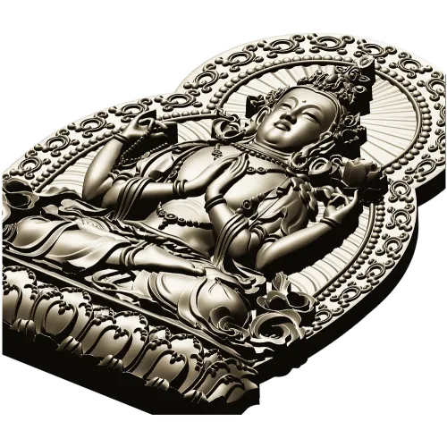 Compassionate Guanyin Relief STL 3D Model for CNC