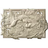 Geese on the Lake - high-relief STL panel for CNC