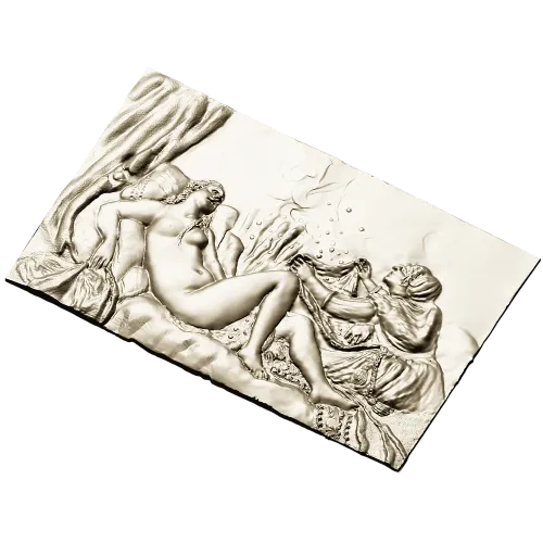 Dana bas-relief STL for CNC