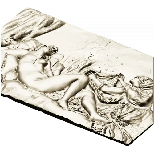 Dana bas-relief STL for CNC