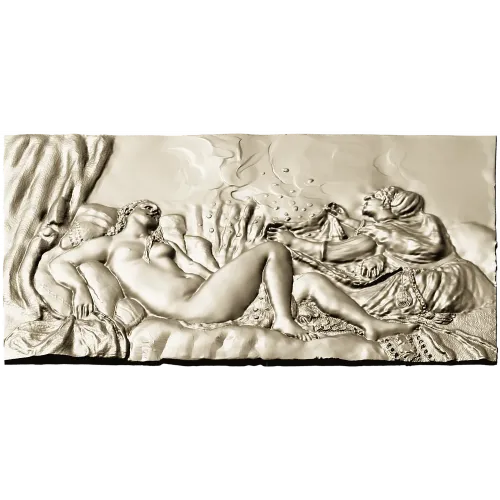 Dana bas-relief STL for CNC