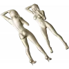 3D модель девушки в рельефе для ЧПУ - Грация