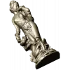 Нимфа в цветах - 3D модель STL для ЧПУ