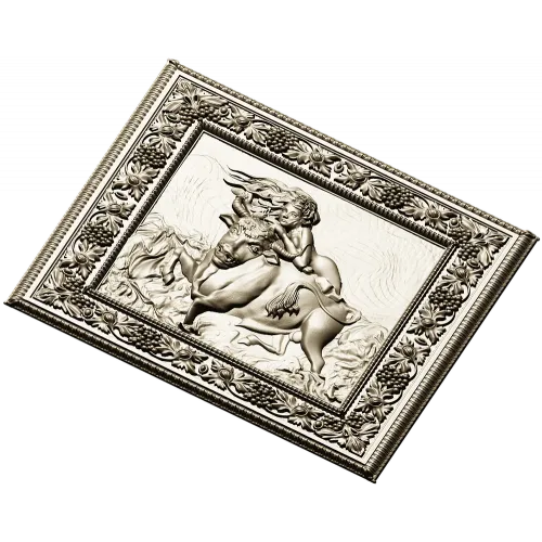 Maiden and the Bull - bas-relief STL for CNC