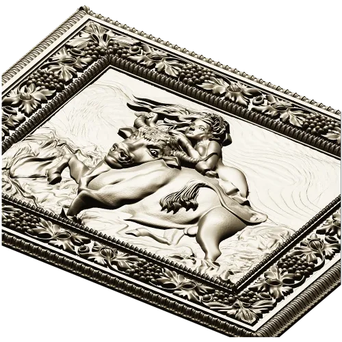 Maiden and the Bull - bas-relief STL for CNC