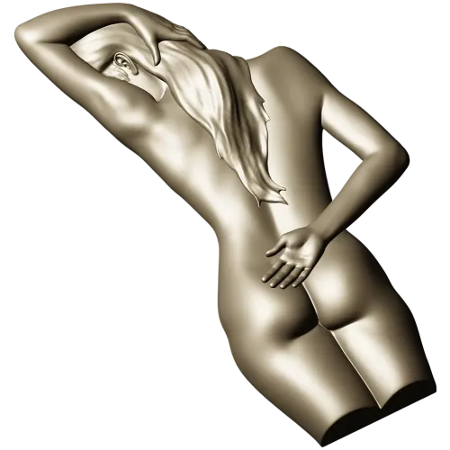 Грация - 3D модель (STL) женской фигуры для ЧПУ