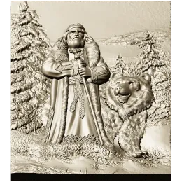 Дед Мороз и Медведь