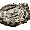Regal Roar Cartouche - STL 3D model for CNC carving
