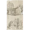 Forest Cabin Relief - STL 3D model for CNC carving