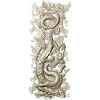 Dragon Cloud Relief STL for CNC Carving - High Relief Panel