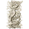 Dragon Cloud Relief STL for CNC Carving - High Relief Panel