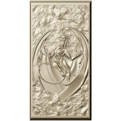 Dragon Ascendant - high-relief 3D model STL for CNC