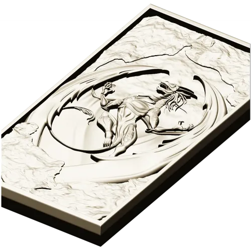 Dragon Ascendant - high-relief 3D model STL for CNC