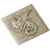 High-Relief Dragon Panel STL for CNC Milling