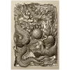 Imperial Dragon Relief - detailed 3D STL panel for CNC