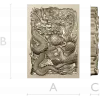 Imperial Dragon Relief - detailed 3D STL panel for CNC
