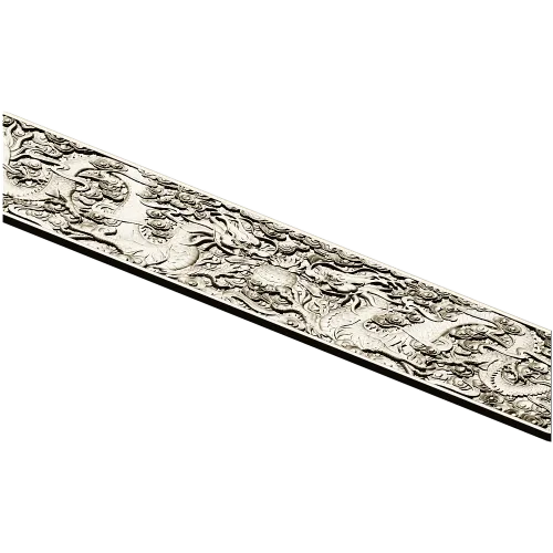 Twin Dragon Frieze - STL 3D model for CNC carving