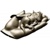 Дракоша в ладони - 3D модель STL для ЧПУ