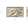 Egyptian Reclining Lady with Cat - STL Relief for CNC