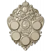 Imperial coin plaque 3D STL for CNC