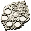 Imperial coin plaque 3D STL for CNC