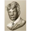 High-Relief Male Portrait 3D STL for CNC Milling
