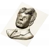 High-Relief Male Portrait 3D STL for CNC Milling