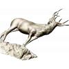 Гордый олень на скале - 3D модель STL для ЧПУ